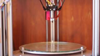 Delta 3D Printer Auto Calibration on Smoothieboard [upl. by Daven]