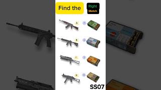 Find the Right Match of Weapons and Ammo Pubg [upl. by Arikehs]