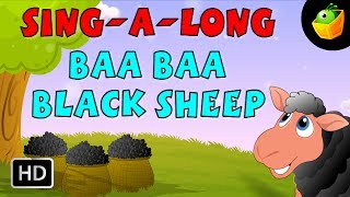 Karaoke Baa Baa Black Sheep  Songs With Lyrics  CartoonAnimated Rhymes For Kids [upl. by Gurias]