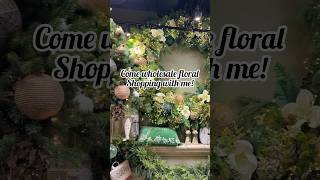 Come faux floral shopping with me for my wreath business Behind the scenes of a wreath maker [upl. by Ohaus496]