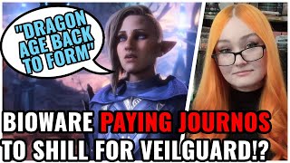 Dragon Age Veilguard quotReviewsquot EXPOSED Bioware PAYS Journos To CopyPaste IDENTICAL Talking Points [upl. by Annalee9]