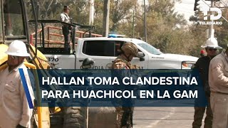 Hallan toma clandestina de combustible en calles de la GAM [upl. by Amyas]