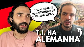 COMO É MORAR NA ALEMANHA COM CIDADANIA ITALIANA  MERCADO DE TI NA ALEMANHA [upl. by Arod]