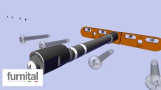 Skrytý nosič polic Furnital MN 110 [upl. by Delfeena]