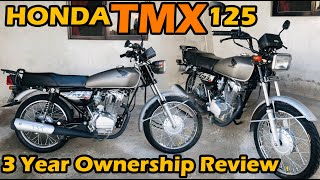 Honda TMX 125 Alpha  3 Year Ownership Review [upl. by Euridice]