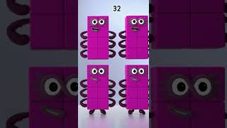 Back to School Counting Fun with Three  Part 3  Counting made Exciting  Numberblocks [upl. by Enert635]