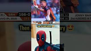 Bairstow Century 🤩 IPL 2019 [upl. by Fruin326]