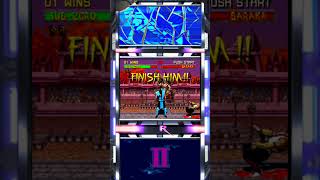 Sub Zero’s Ice Freeze Finisher ❄️ Arcade MK2 Perfection [upl. by Tarrah]