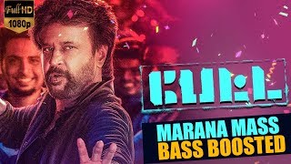 Marana Mass  Petta  Superstar Rajinikanth  Bass Boosted Song 🎧 [upl. by Dannel298]