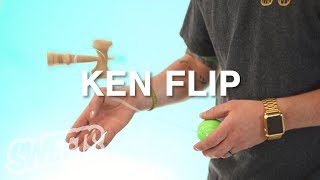 How to Ken Flip  Kendama Trick Tutorial  Sweets Kendamas [upl. by Haleigh651]