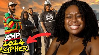 AMP Cypher Better Than XXL  AMP 2024 CYPHER REACTION [upl. by Snapp]