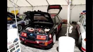 Texaco Sierra Cosworth RS 500  Hampton Downs [upl. by Imoyaba]