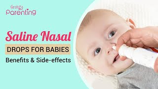 How to use FLO baby and kids saline sprays and drops [upl. by Nairot639]