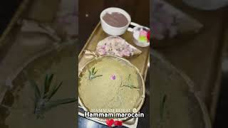 Hammam marocain 🇲🇦♥️ حمام مغربي hammam morocco spa beauty care [upl. by Boycie]