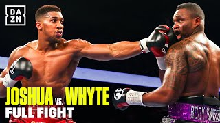 What a Fight  Anthony Joshua vs Dillian Whyte Full Fight [upl. by Diamond]