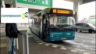 Connexxion 69 Zaandam to Krommenie Berkhof Ambassador 200 VDL SB200 3557 [upl. by Nahpos]