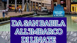 Da San Babila all’imbarco del volo di Linate in 39 minuti Solo a Milano [upl. by Wengert]