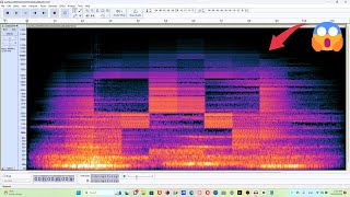 Minecraft cave sounds through a spectrogram [upl. by Issie]