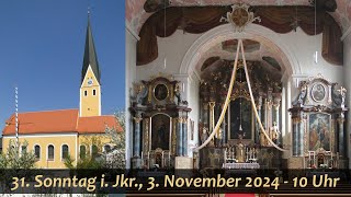 31 Sonntag im Jahreskreis 3 November 2024  10 Uhr [upl. by Mallorie]