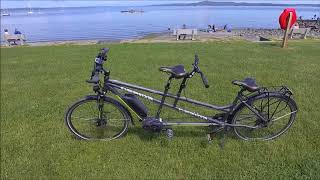 Gepida Thoris Tandem eBike Video Review and Ride Test [upl. by Esinal]