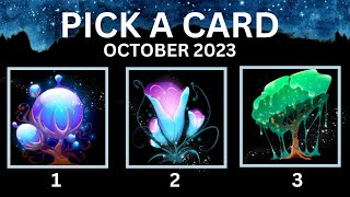 Pick A Card  October Indepth Guidance 💜🔮🍀🌟 [upl. by Haywood]