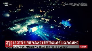 Le città si preparano a festeggiare il Capodanno  Storie italiane  28122023 [upl. by Atews]