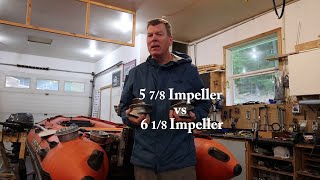 Does Impeller size matter Comparing two outboard jet impellers [upl. by Ladew]