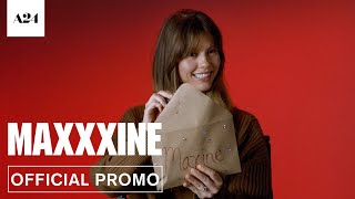 Mia Goth Reads MaXXXine Fan Mail  Official Promo  A24 [upl. by Roeser]