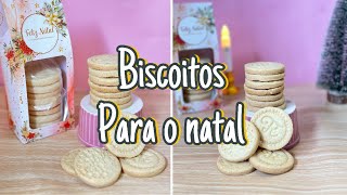 FAZENDO OS BISCOITOS PARA O MEU CARDÁPIO DE NATAL RECEITA BISCOITOS AMANTEIGADOS  Letícia Borgheti [upl. by Keiryt981]