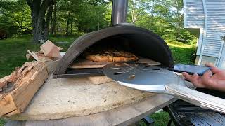 Cevapi Pizza in Expert Grill 15quot Pizza Oven [upl. by Nuajed999]