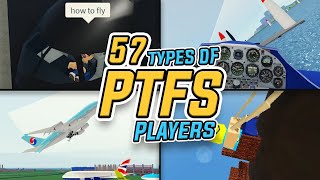 57 Types of PTFS Players Roblox [upl. by Asirram]