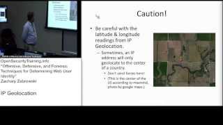 Part3 Web User Identification IP Geolocation [upl. by Lizette]