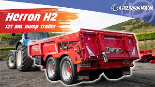 Herron H2 12T BRL Dump Trailer [upl. by Arrekahs393]