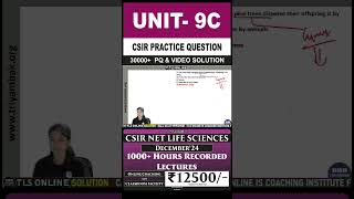 CSIR Practice Question  Unit 9 Diversity of Life Forms  Topic C Outline classification of plants [upl. by Forlini]