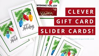 Clever Gift Card Slider Cards  25 Cards [upl. by Dubenko]