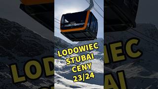 Lodowiec Stubai  ceny 2324 [upl. by Ennayhs]