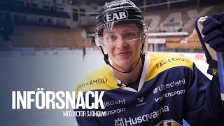 Victor Sjöholm inför HV71Leksands IF [upl. by Cheney]