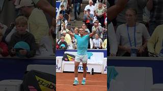 Rafael Nadal match points and celebration at Nordea Open nadal rafanadal [upl. by Galen]