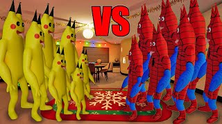 NEW Pikachu BanBan VS SpiderMan Banban  Funny Moments in Garten of Banban VS Baby In Yellow [upl. by Alol]