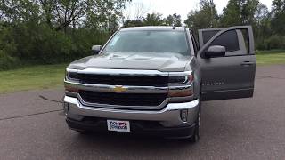 2017 Chevrolet Silverado LT Crew Cab Pepperdust Metallic H17139 [upl. by Cirdek620]