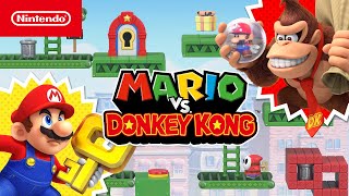 Mario vs Donkey Kong — Overview Trailer — Nintendo Switch [upl. by Bunde]