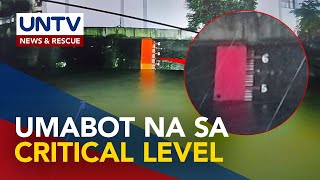 YlangYlang River sa Noveleta Cavite umabot sa critical level dulot ng Bagyong Carina at Habagat [upl. by Harrat]