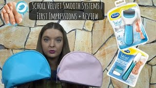 Scholl Velvet Smooth Nail Care  Diamond Pedi Foot File ReviewFirst Impressions  Beauty Jamm [upl. by Aved493]