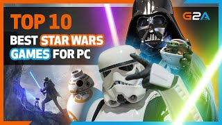 Top 10 The best Star Wars games you can play on PC [upl. by Rehpretsirhc]