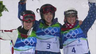 Bahrke  Womens Freestyle Skiing  Moguls  Vancouver 2010 Winter Olympic Games [upl. by Odicalp]