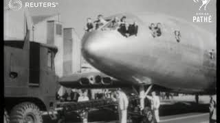 Bristol Brabazon airliner nears completion 1949 [upl. by Telfer]