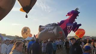 BALLOON FESTIVAL 2024 MORNING LAUNCH AT FLOYD BENNETT FIELD [upl. by Noek]