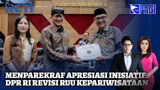 DPR dan Kemenparekraf Sepakat RUU Kepariwisataan Dioper ke Periode Selanjutnya  SIP 2709 [upl. by Llerol40]