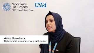 Moorfields Careers  Adnin Chowdhury [upl. by Charbonnier]