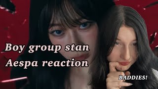 First reaction to aespa 에스파 Drama MV [upl. by Ellga]